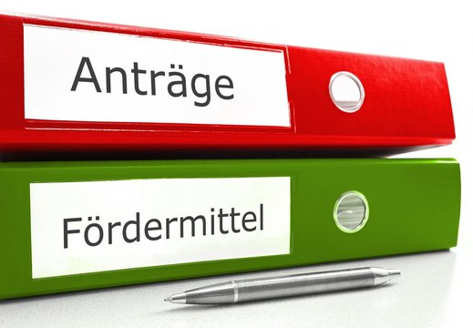 Antr&auml;ge und F&ouml;rdermittel