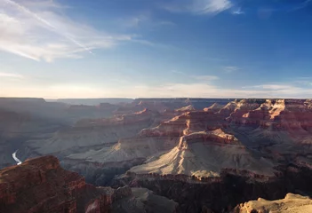 Crédence de cuisine en verre imprimé Canyon Grand Canyon Sunset, Arizona