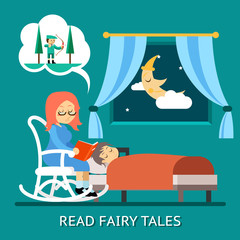 Read fairy tales