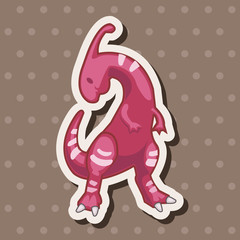 dinosaur cartoon theme elements vector,eps