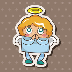 angel theme elements vector,eps