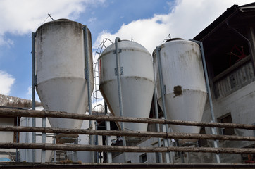 silo silo concime azienda