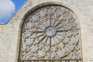 Obraz premium Rose window