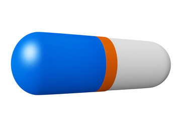 Medicament in capsule
