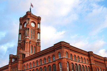 Red City Hall in Berlin