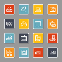 Electronic Appliances Web Icons