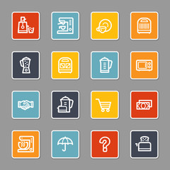 Kitchen Appliances Web Icons