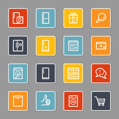 Kitchen Appliances Web Icons