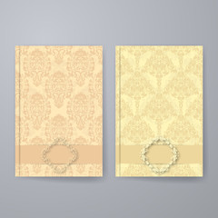 Set of templates for brochure