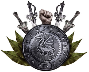 Family coat, shield emblem