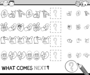 what comes next game cartoon