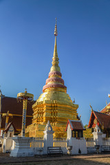 Naklejka premium Gold Pagoda