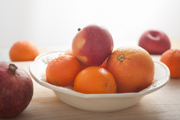 Healthy winter fruits