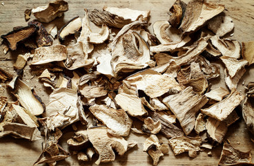 Dried porcini mushrooms