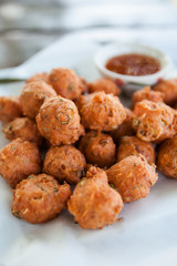 Thai no name meatballs