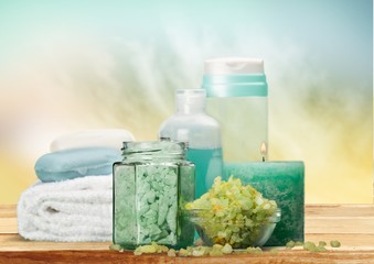 Bar Of Soap. Spa Treatment Objects