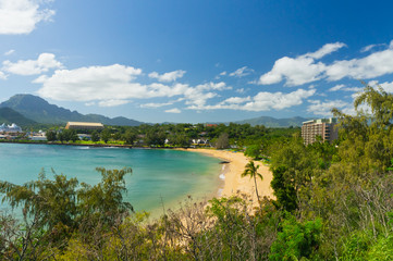 Fototapeta na wymiar Beautiful view of Nawiliwili, Kauai Island, Hawaii, USA