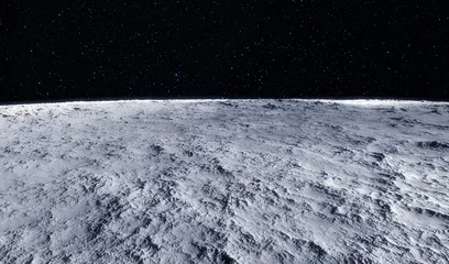 Foto op Plexiglas Maan wetenschappelijke illustratie © helen_f