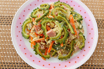 沖縄料理のゴーヤチャンプルー