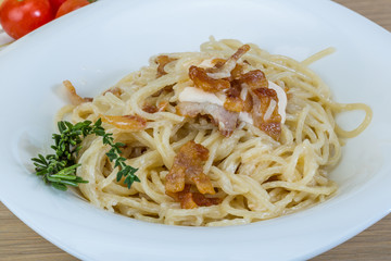 Pasta carbonara