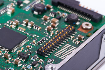Obraz premium Close Up Hard Disk
