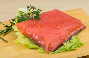Salted salmon