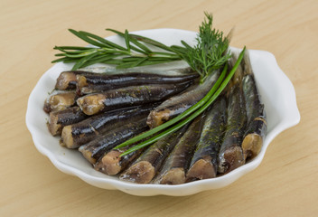 Salted anchovy