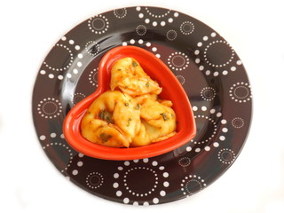 Tortellonis in Tomatensauce
