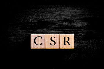 Acronym CSR- corporate social responsibility 