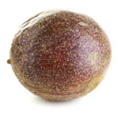 Passion fruit isolated on white