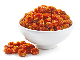 bowl of dried phisalis