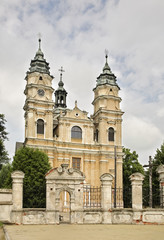 Fototapeta na wymiar Church of St. Louis in Wlodawa. Poland