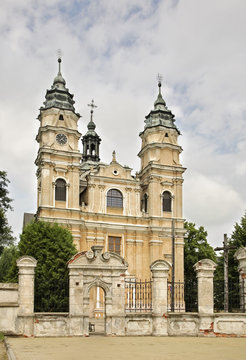 Church of St. Louis in Wlodawa. Poland