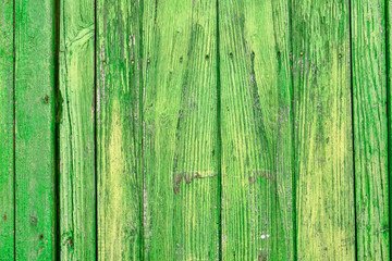 Fototapeta na wymiar Green planks
