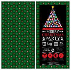 Christmas Party Invitation Card