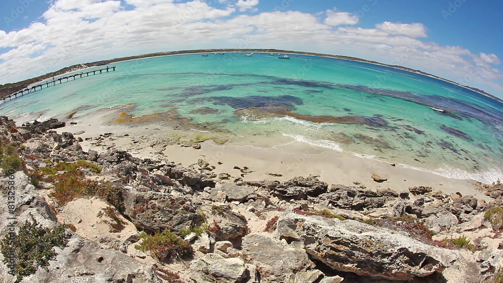 Wall mural Vivonne Bay on Kangaroo Island, South Australia