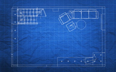 Blueprint Construction Plan