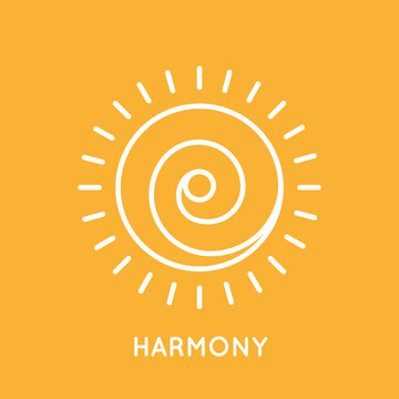 Yoga logo template.