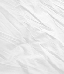 white bed sheets