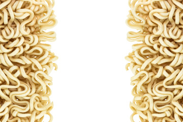 Close up instant isolated on white