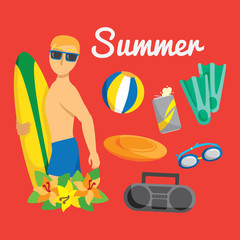 summer design element