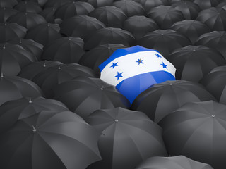 Umbrella with flag of honduras