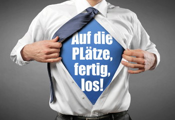 Auf die Plätze, fertig, los!