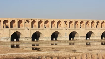 Papier Peint photo autocollant Pont Khadjou Ispahan, ponts