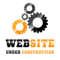 Ilustracja witryny internetowej w budowie