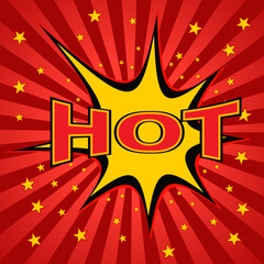 hot   label abstract