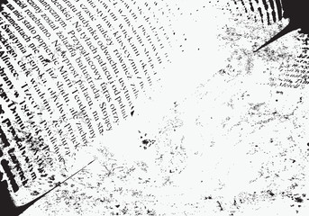 Distress Overlay Texture For Your Design. Black and white grunge