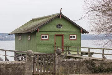 Fischerhütte, Bootshaus