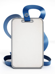 Obraz premium Blank ID card