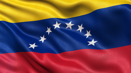 Naklejka premium Flag of Venezuela